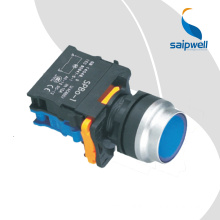 SAIP/SAIPWELL Extended Button with Light Self-locking Push Button Switch